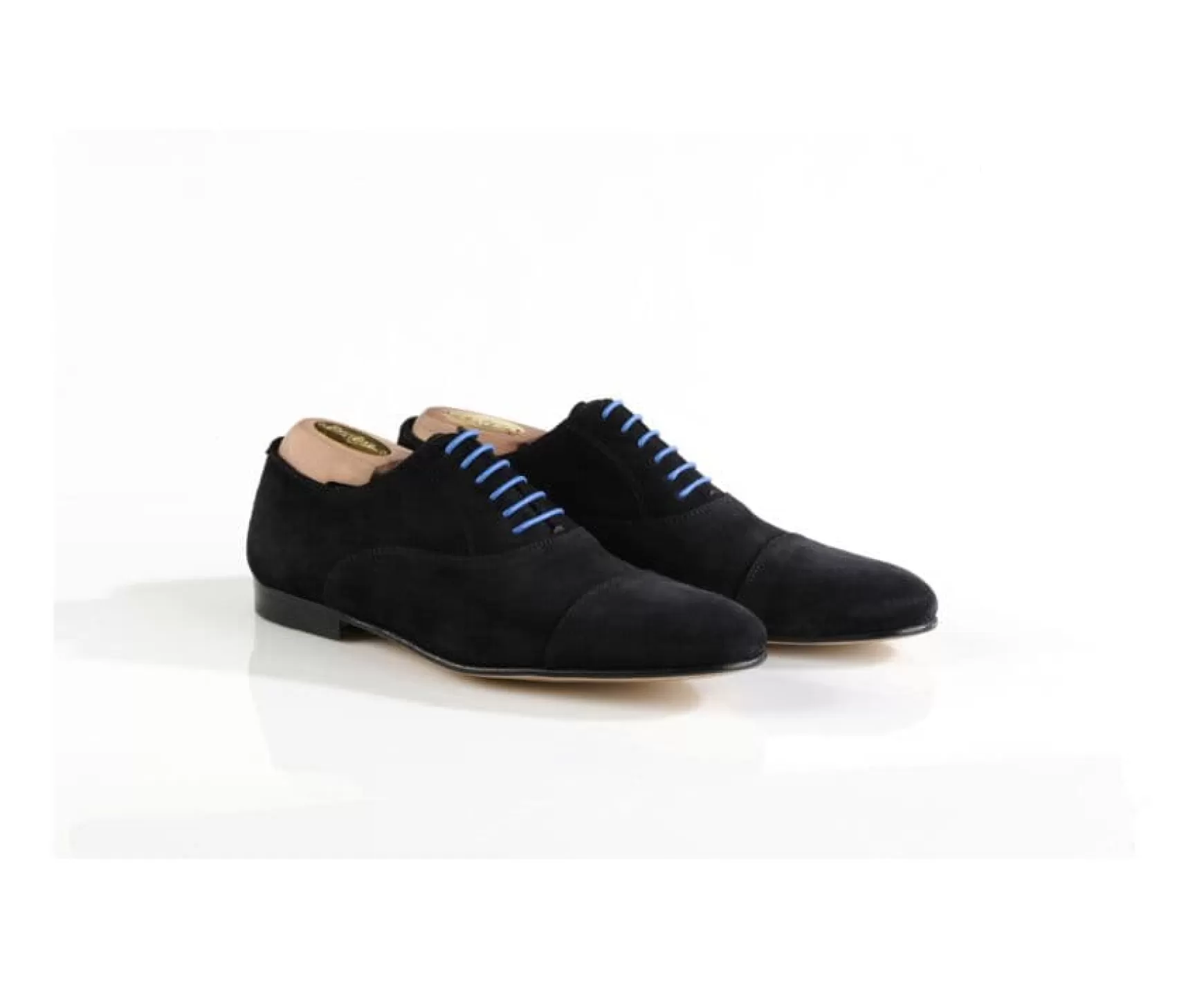 Bexley | 3 Pairs Of Shoelaces For Dress Shoes - Blue, Orange & Purple Blue, Orange And Purple