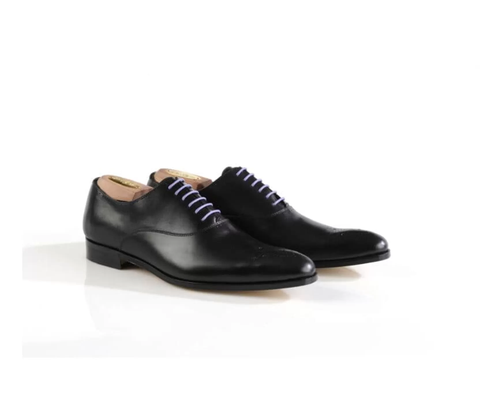Bexley | 3 Pairs Of Shoelaces For Dress Shoes - Blue, Orange & Purple Blue, Orange And Purple
