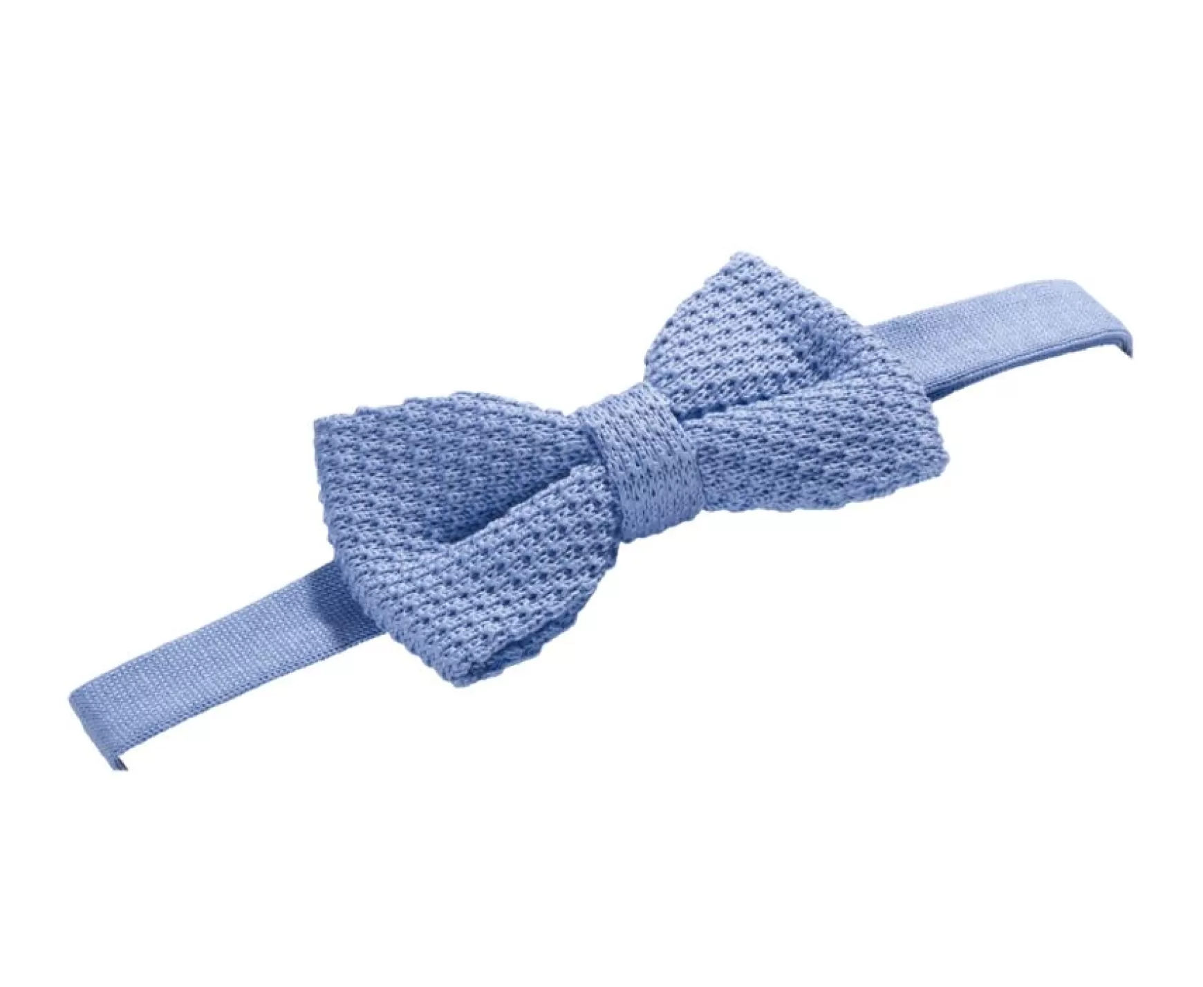 Bexley | Knitted Bow Tie Blue Sky