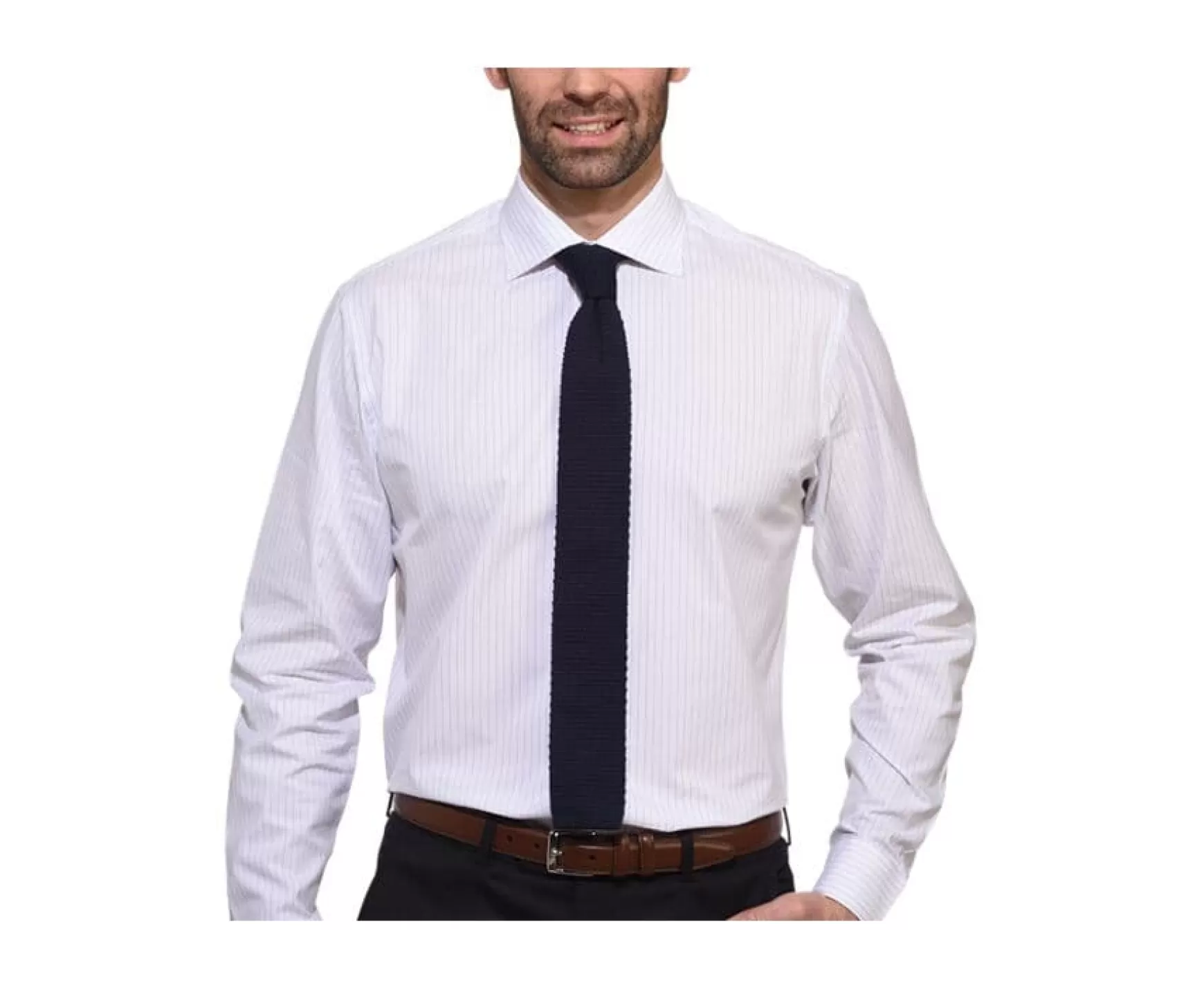 Bexley | Knitted Cotton Tie Navy