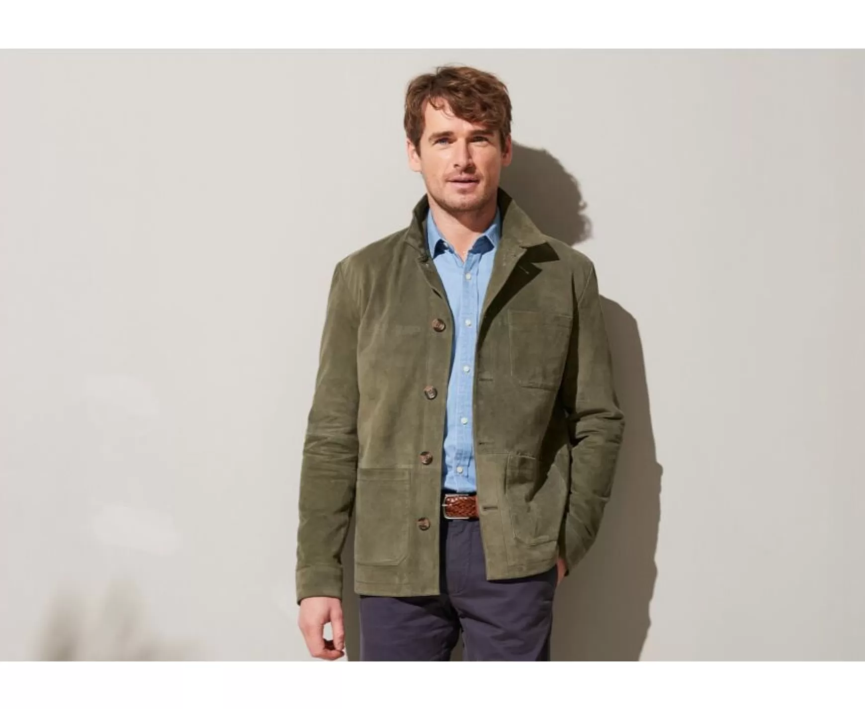 Bexley | Leather Jacket Faustin Lime Green