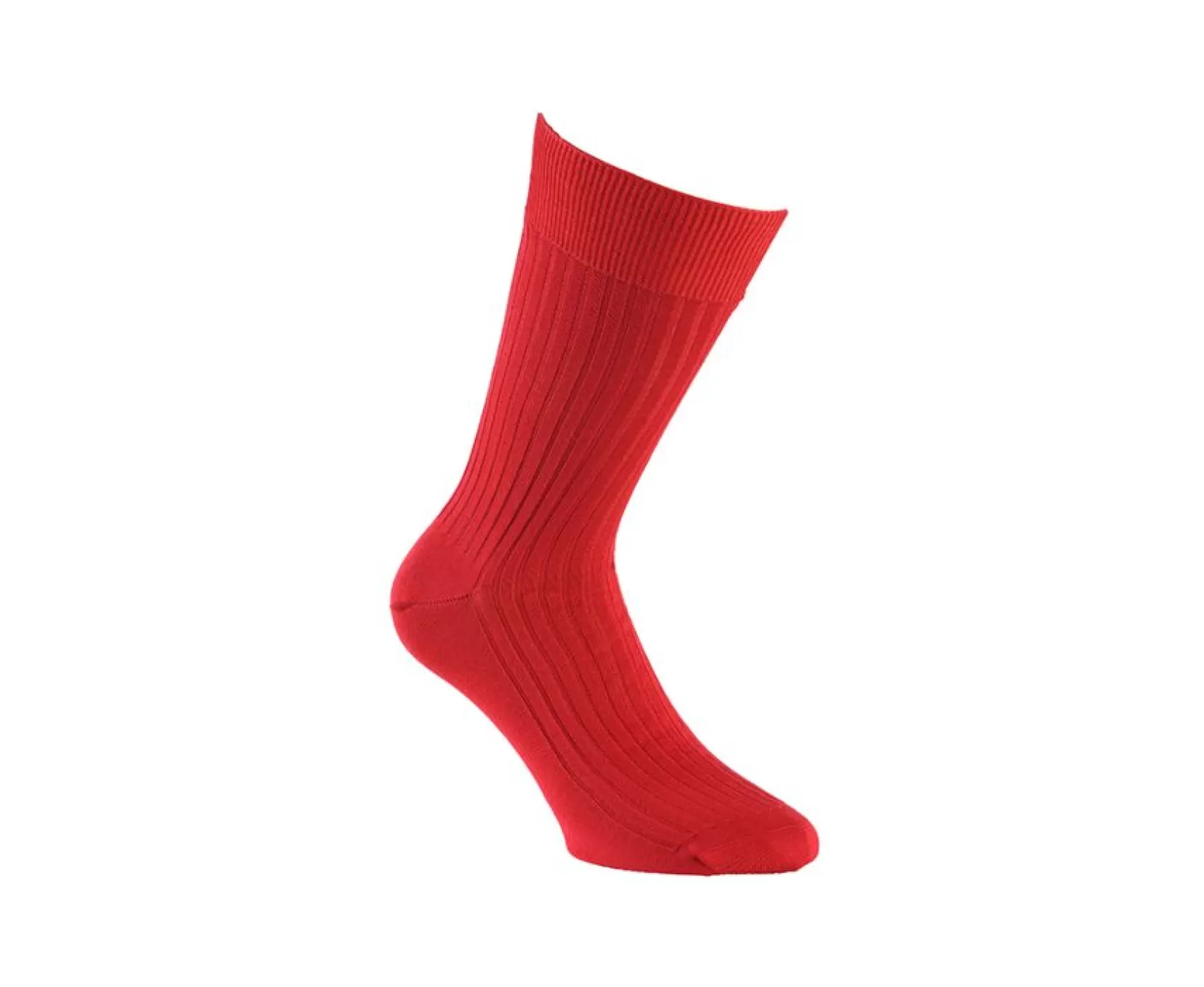 Bexley | Men'S Cotton Dress Socks Red