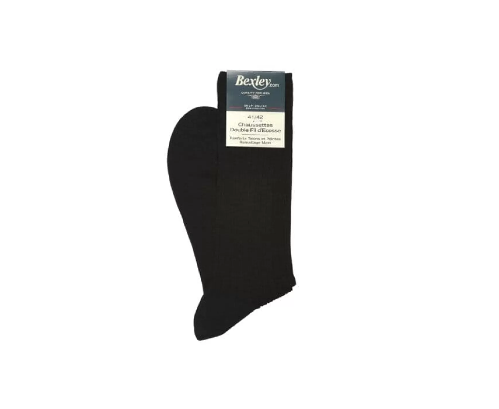Bexley | Men'S Mercerised Cotton Socks Grey Anthracite