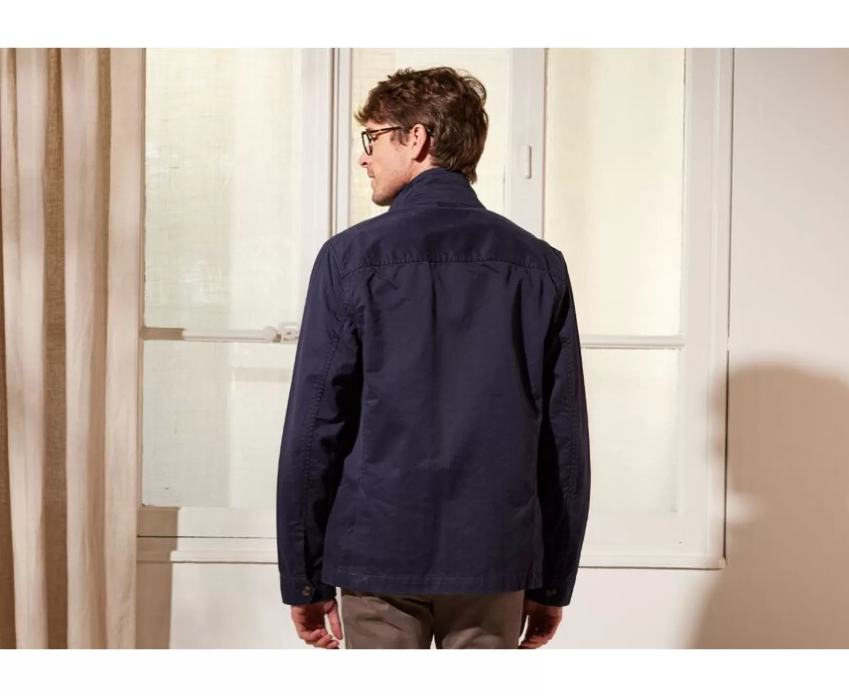 Bexley | Men'S Safari Jacket Falbert Navy