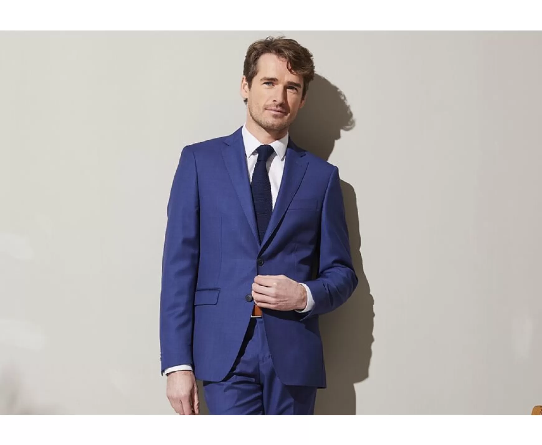 Bexley | Men'S Suit Jacket Lazare Deep Blue