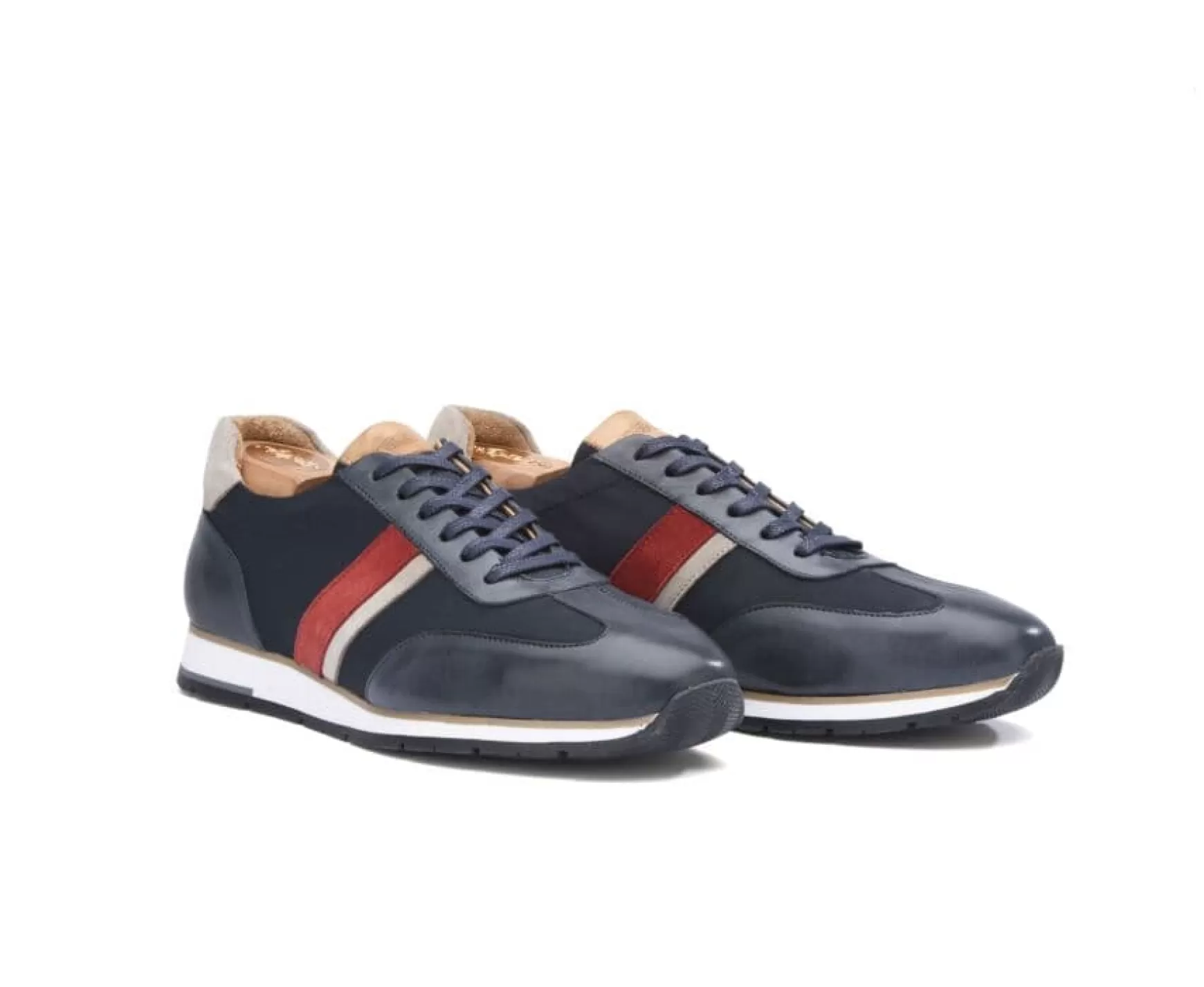 Bexley Trainers & Sneakers | Patina Navy Lacing Trainers Melinga Patina Navy And Navy
